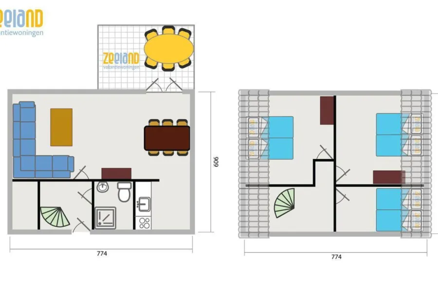 Plattegronden woningen type 03 HQ