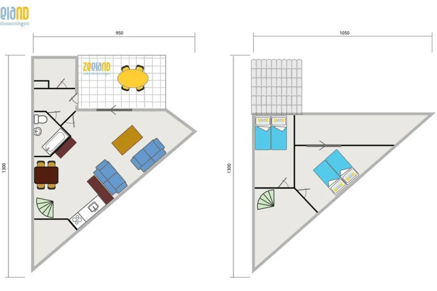 Plattegronden woningen type 09 HQ