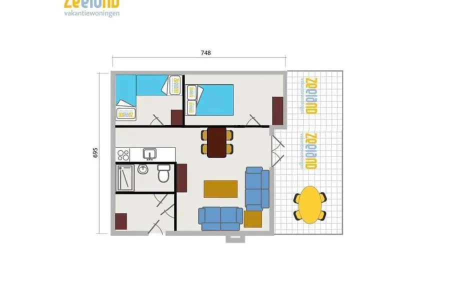 Plattegrond woningen Den Osse 79